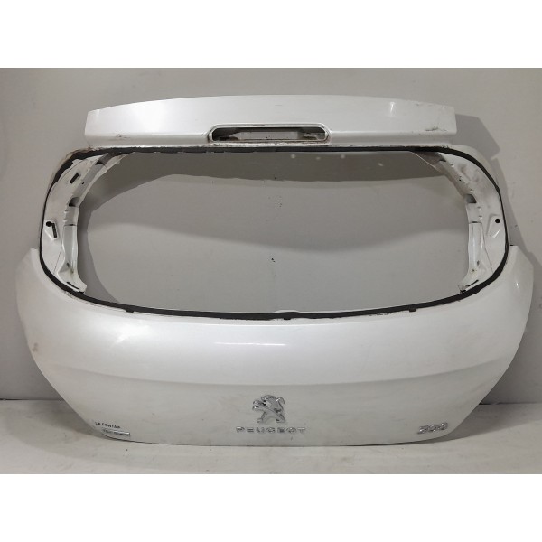 Tampa Traseira Peugeot 308 2012 2013 2014 2015 2016 Original Branco