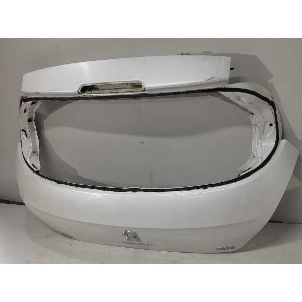 Tampa Traseira Peugeot 308 2012 2013 2014 2015 2016 Original Branco