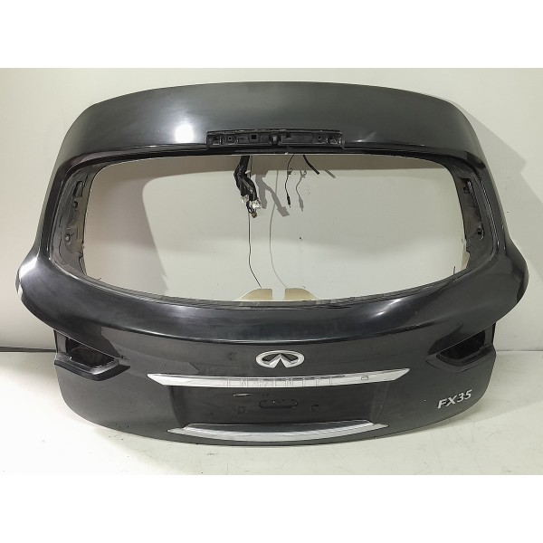 Tampa Traseira Nissan Infiniti Fx35 2008 2009 2010 Preto