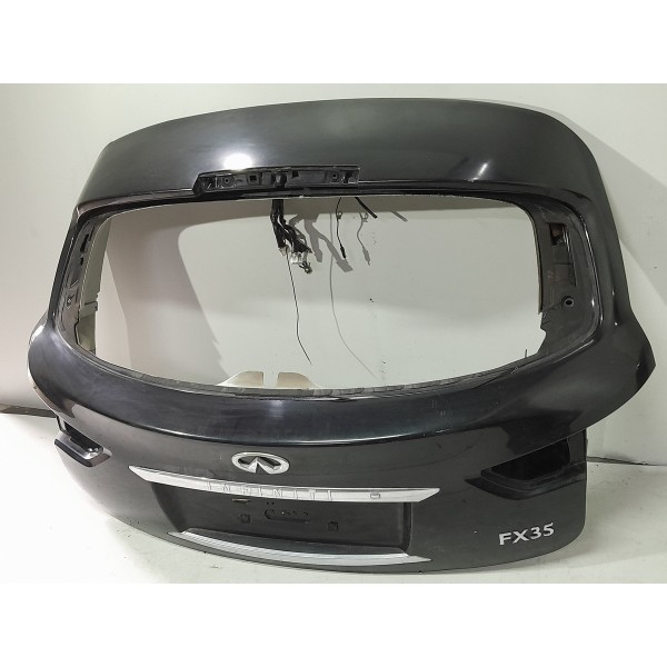 Tampa Traseira Nissan Infiniti Fx35 2008 2009 2010 Preto