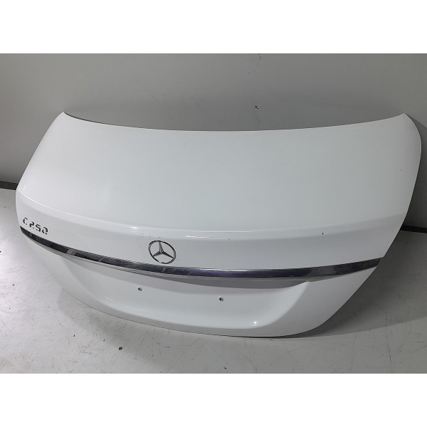 Tampa Traseira Mercedes C180 C200 C250 2015 2016 2017 2018 Branco