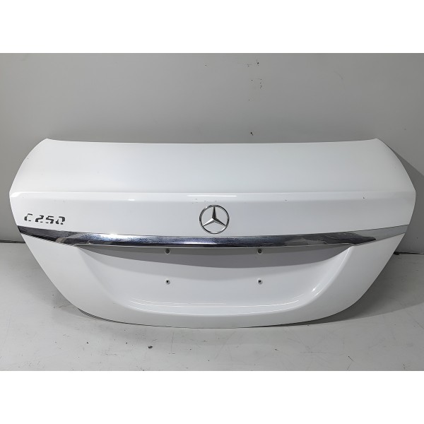 Tampa Traseira Mercedes C180 C200 C250 2015 2016 2017 2018 Branco