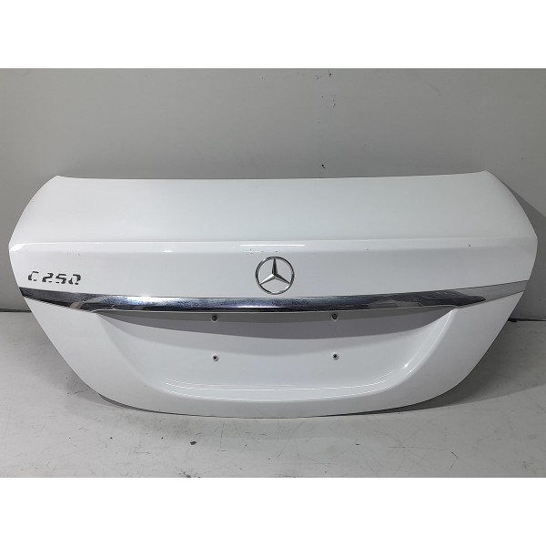 Tampa Traseira Mercedes C180 C200 C250 2015 2016 2017 2018 Branco