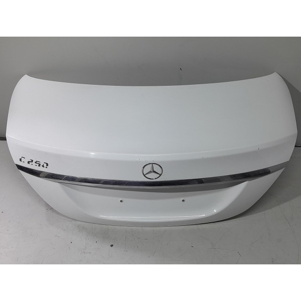 Tampa Traseira Mercedes C180 C200 C250 2015 2016 2017 2018 Branco