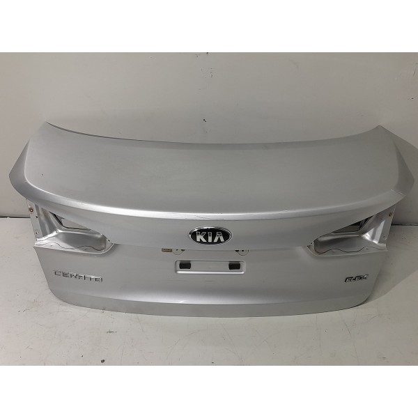 Tampa Traseira Kia Cerato 2014 2015 2016 2017 2018 Original Cinza