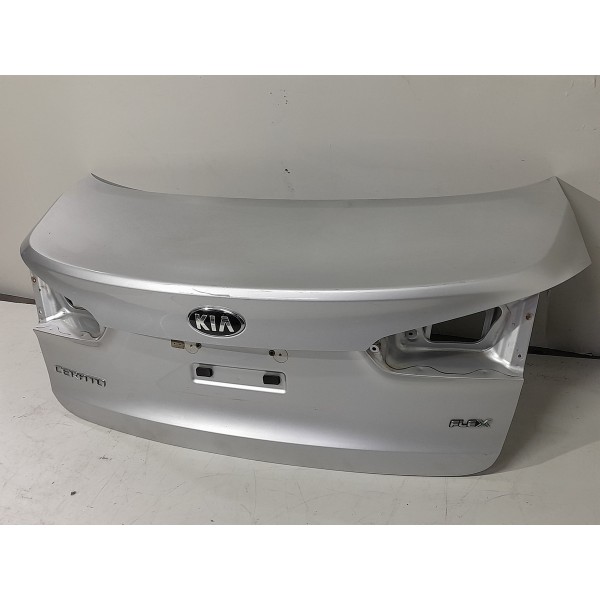 Tampa Traseira Kia Cerato 2014 2015 2016 2017 2018 Original Cinza