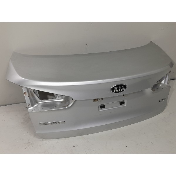 Tampa Traseira Kia Cerato 2014 2015 2016 2017 2018 Original Cinza