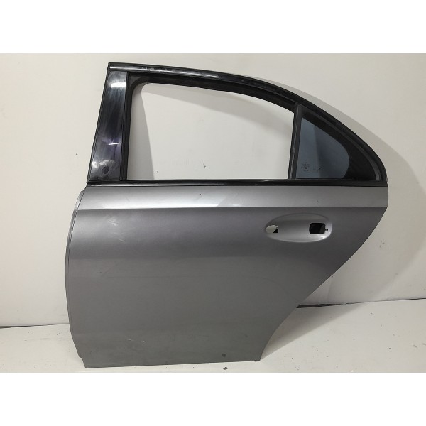 Porta Mercedes Classe A A35 Traseira Esquerda 2020/2025 Orig Traseira Esquerdo Cinza-escuro