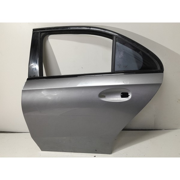 Porta Mercedes Classe A A35 Traseira Esquerda 2020/2025 Orig Traseira Esquerdo Cinza-escuro