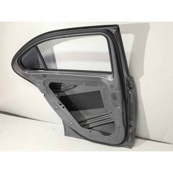 Porta Mercedes Classe A A35 Traseira Esquerda 2020/2025 Orig Traseira Esquerdo Cinza-escuro