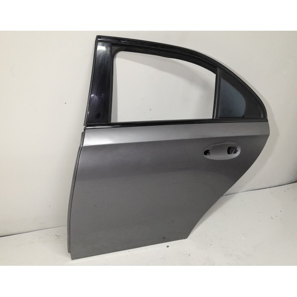 Porta Mercedes Classe A A35 Traseira Esquerda 2020/2025 Orig Traseira Esquerdo Cinza-escuro