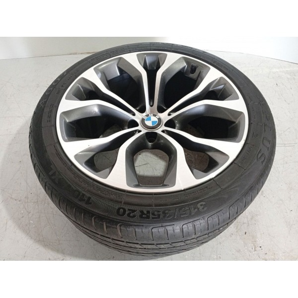 Roda Traseira Bmw X5 X6 315/35 Aro 20 2014 2015/2019 Orig