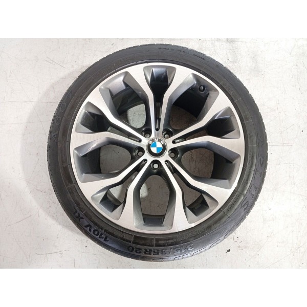 Roda Traseira Bmw X5 X6 315/35 Aro 20 2014 2015/2019 Orig