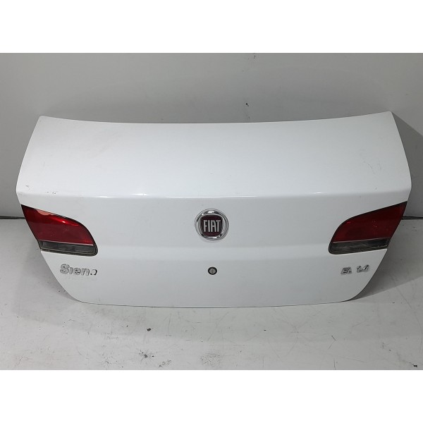 Tampa Traseira Fiat Siena 2008 2009 2010 2011 2012 2013 Branco
