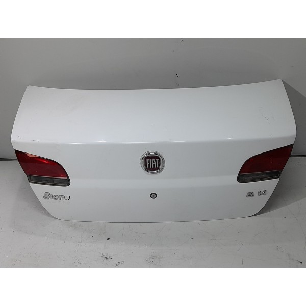 Tampa Traseira Fiat Siena 2008 2009 2010 2011 2012 2013 Branco