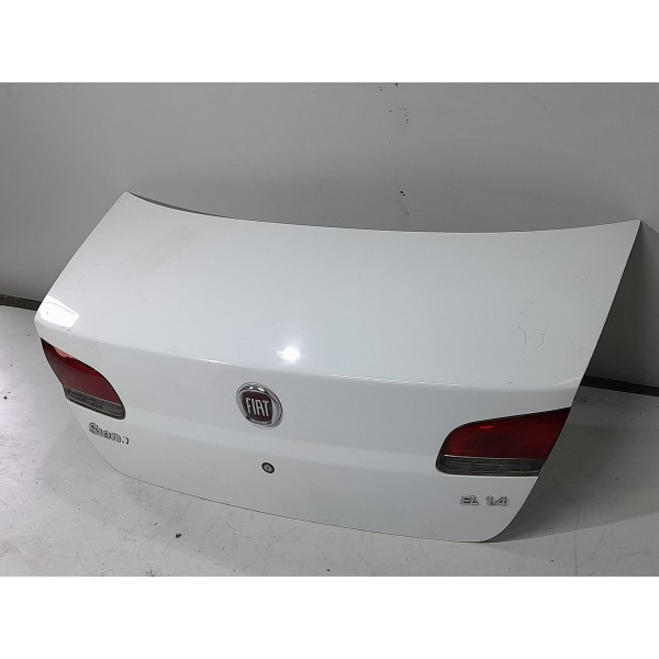 Tampa Traseira Fiat Siena 2008 2009 2010 2011 2012 2013 Branco