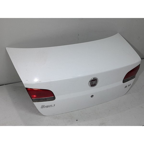 Tampa Traseira Fiat Siena 2008 2009 2010 2011 2012 2013 Branco
