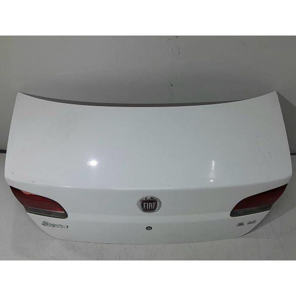 Tampa Traseira Fiat Siena 2008 2009 2010 2011 2012 2013 Branco