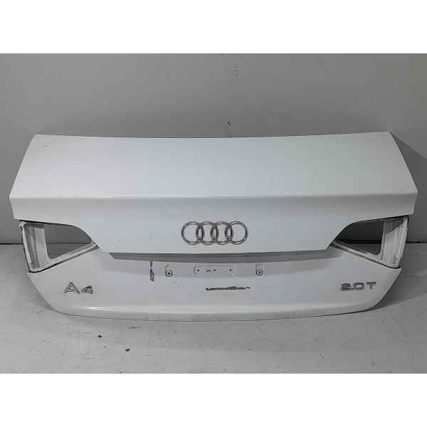 Tampa Traseira Audi A4 20t 2011 2012 2013 2014 2015 Original Branco