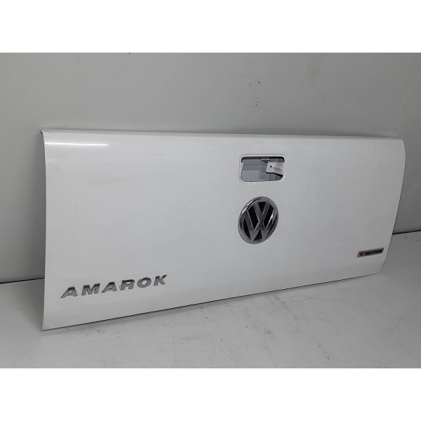 Tampa Traseira Amarok 2011 2012 2013 2014 2015/2023 Orig Branco