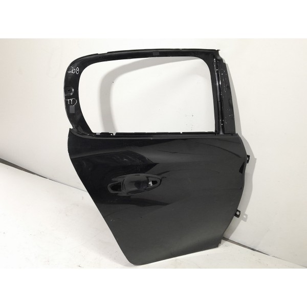 Porta Peugeot 208 Traseira Direita 2020 2021 2022 2023 Orig Traseira Direito Preto