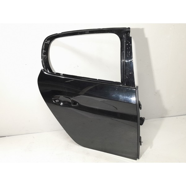 Porta Peugeot 208 Traseira Direita 2020 2021 2022 2023 Orig Traseira Direito Preto