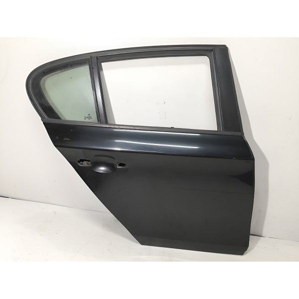 Porta Bmw 118 120 130 Traseira Direita 2006 2007/2012 Orig Traseira Direito Preto