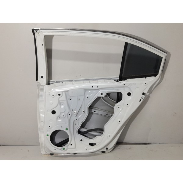 Porta Toyota  Yaris Traseira Direita 2018/2020 Det Traseira Direito Branco