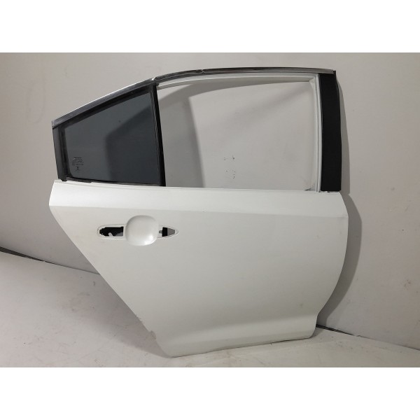 Porta Toyota  Yaris Traseira Direita 2018/2020 Det Traseira Direito Branco