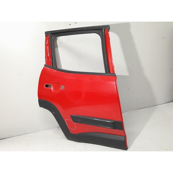 Porta Jeep Renegade Traseira Direita 2015 2016/2025 Origin Traseira Direito Vermelho