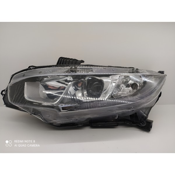 Farol Lado Esquerdo Led Honda Civic G10