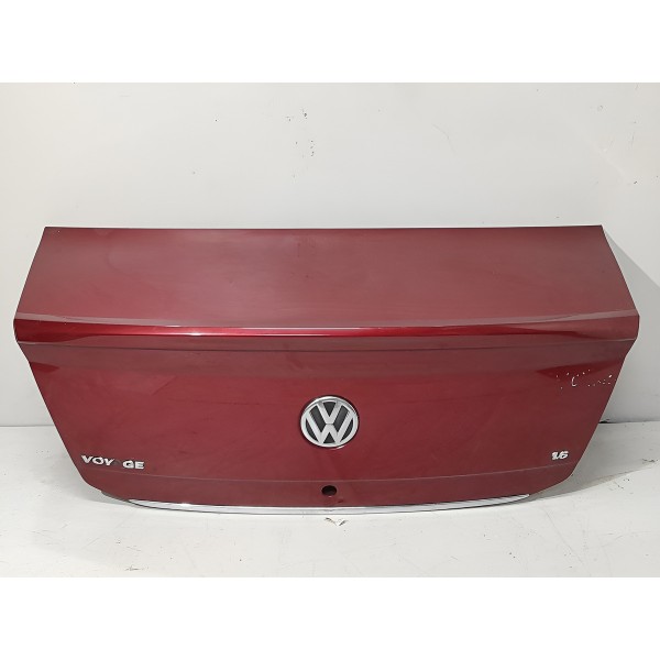 Tampa Traseira Vw Voyage G5 2008 2009 2011 2012 Original Vermelho