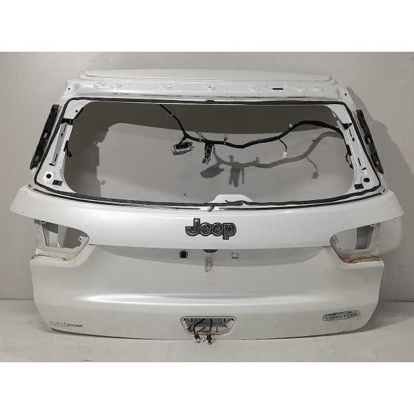 Tampa Traseira Jeep Compass 2017 2018 2019 2020 2021/2025 Branco