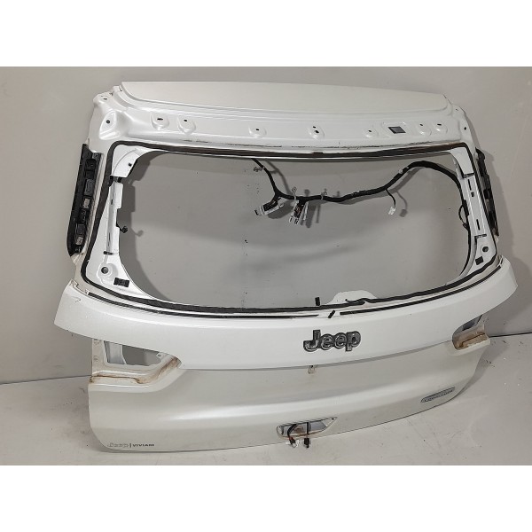 Tampa Traseira Jeep Compass 2017 2018 2019 2020 2021/2025 Branco