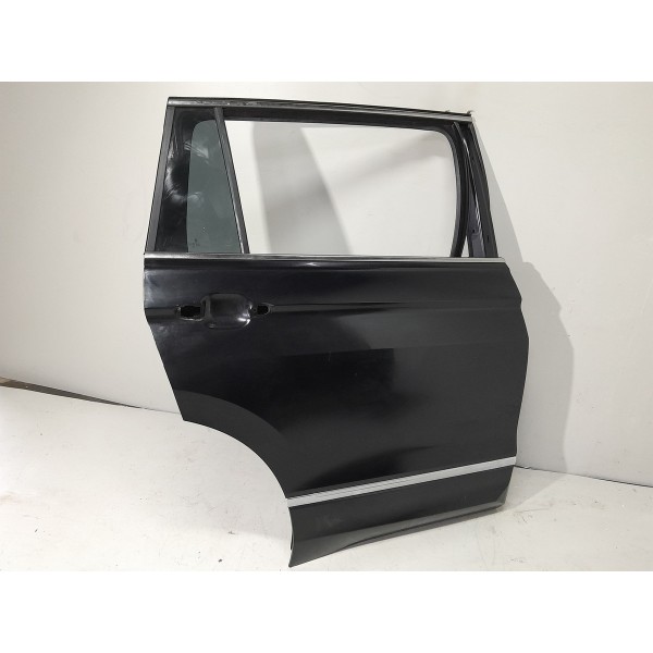 Porta Vw Tiguan Traseira Direita 2018 2019 2020 Original Preto Direito Traseira