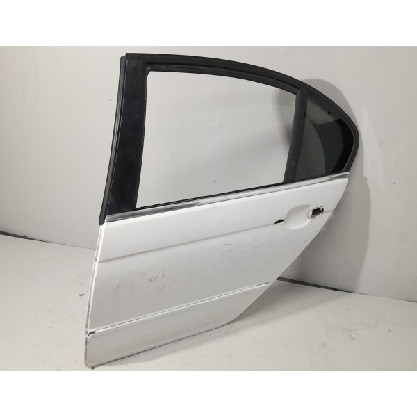 Porta Bmw 320i Traseira Esquerda 1999 2000 2001 2003/2006 Traseira Direito Branco