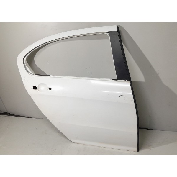 Porta Bmw 318 320 325 Traseira Direita 2012 2013/2018 Orig Branco Direito Traseira