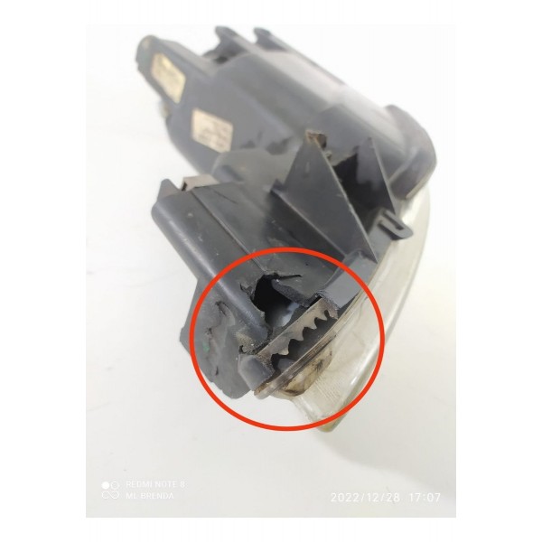 Farol Direito Peugeot 206 2002/2005 Detalhe Recuperar / 459 Direito/passageiro