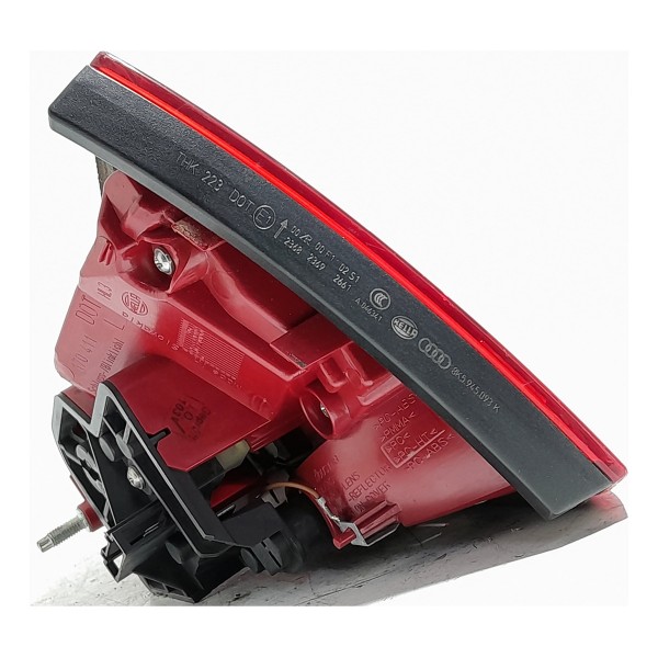 Lanterna Tampa Traseira Audi A4 Esquerda 08/2012 8k5945093k Vermelho Esquerdo/motorista