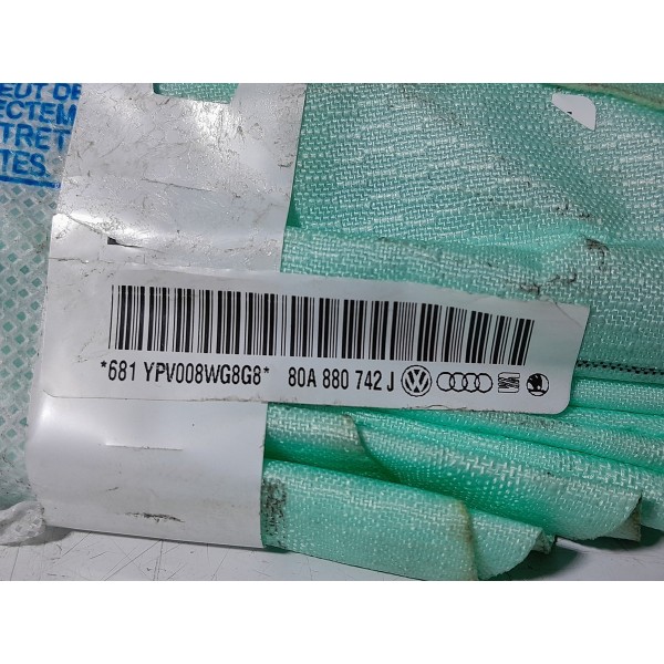 Cortina Air Bag Audi Q5 Direita 2018/2024 80a880742j - Branco