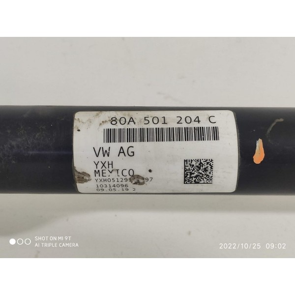 Semi Eixo Audi Q5 Traseira 2018/2023 80a501204c