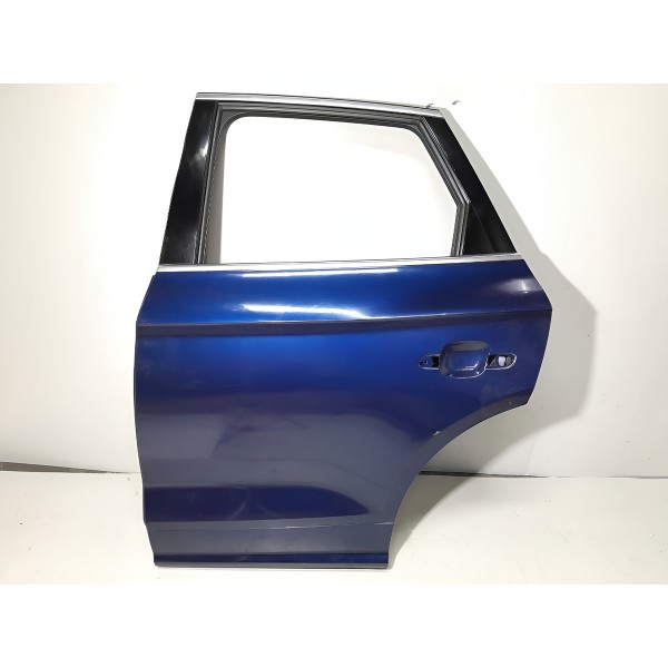 Porta Audi Q5 Traseira Esquerda 2018 2019 2020/2025 Original Traseira Esquerdo Azul-marinho