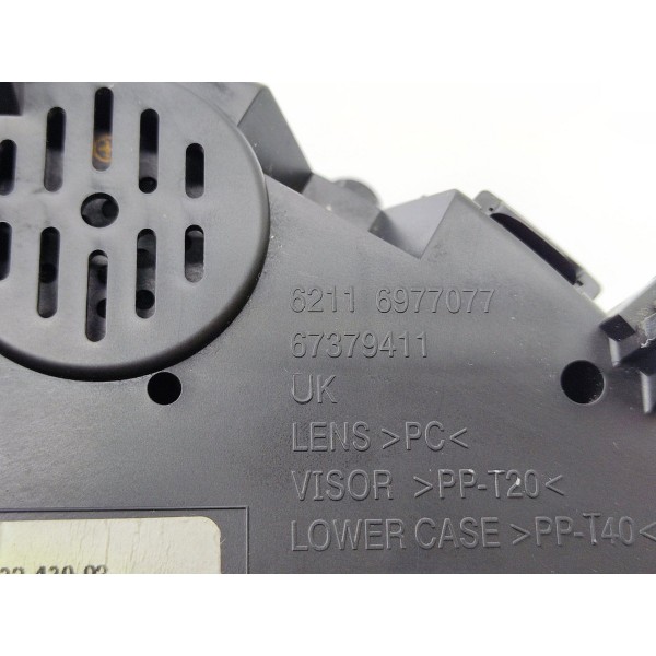 Painel Instrumentos Mini Cooper S 2011/2016 62116977077 Det