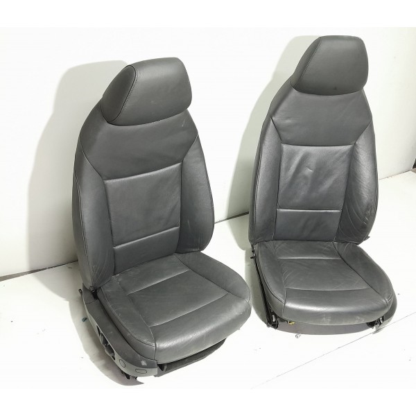 Jogo Banco Couro Bmw Z4 2011 2012 2013 2014 2015 2016 Orig - Preto