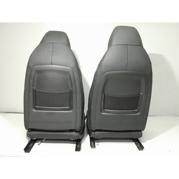 Jogo Banco Couro Bmw Z4 2011 2012 2013 2014 2015 2016 Orig - Preto