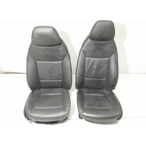 Jogo Banco Couro Bmw Z4 2011 2012 2013 2014 2015 2016 Orig - Preto