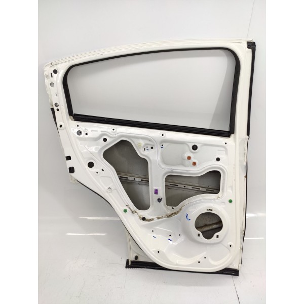 Porta Traseira Esquerda Honda Hrv  2015/2021 Lisa Original Branco Traseira Esquerda