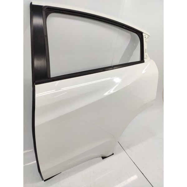 Porta Traseira Esquerda Honda Hrv  2015/2021 Lisa Original Branco Traseira Esquerda