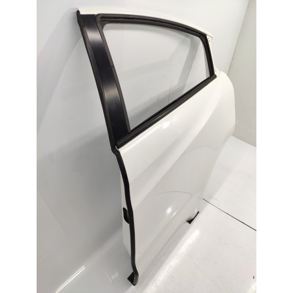 Porta Traseira Esquerda Honda Hrv  2015/2021 Lisa Original Branco Traseira Esquerda