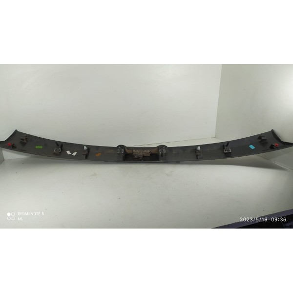 Moldura Friso Tampa Traseira Peugeot 208 2020/2025 Preto